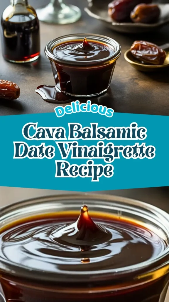 Copycat Cava Balsamic Date Vinaigrette Recipe