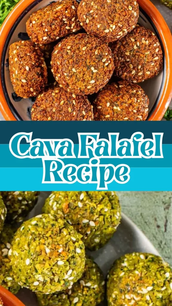 Copycat Cava Falafel Recipe