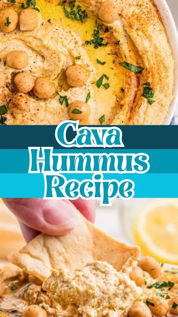 Copycat Cava Hummus Recipe