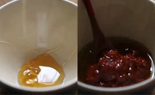 Create the Harissa Honey Glaze