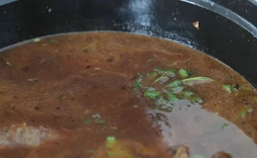 Deglaze and Create the Braising Liquid & Braise the Lamb