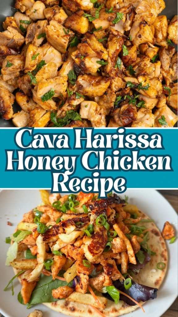 Harissa Honey Chicken Cava Recipe