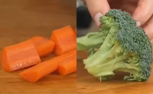 Prepare Remaining Vegetables