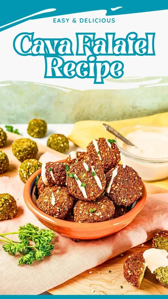 Recipe for Cava Falafel