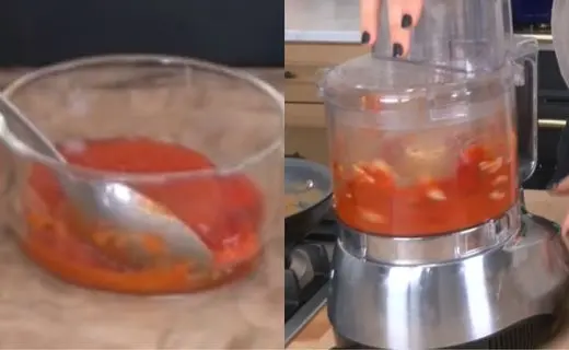 Roast the Red Bell Pepper & Begin Blending