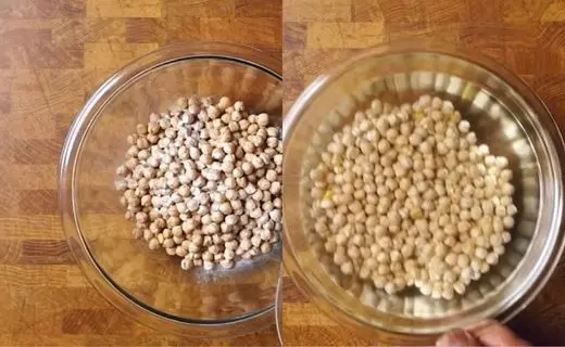 Soak the Chickpeas
