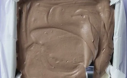 Add Chocolate Layer & Create Cookie Crumble Topping