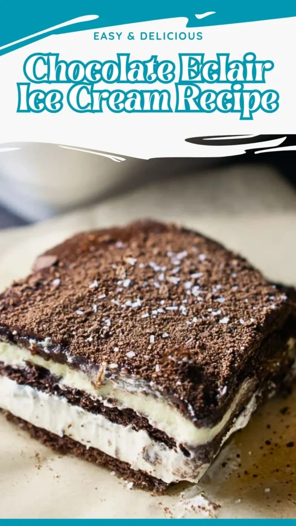 Copycat Chocolate Eclair Ice Cream Recipe