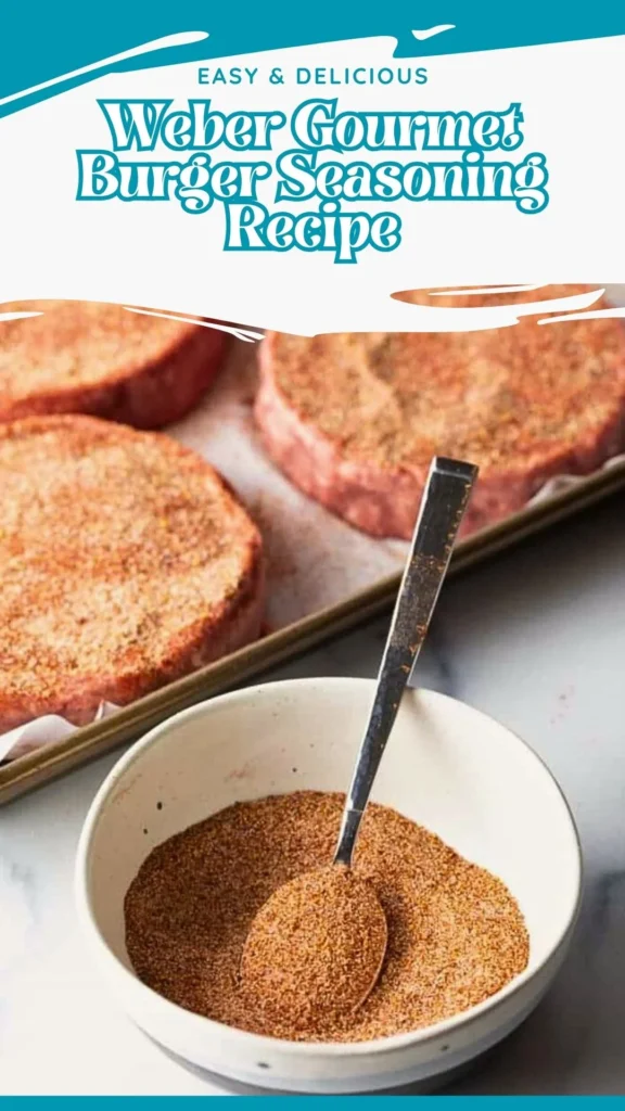 Copycat Weber Gourmet Burger Seasoning Recipe