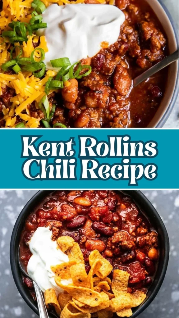How to make Kent Rollins Chili