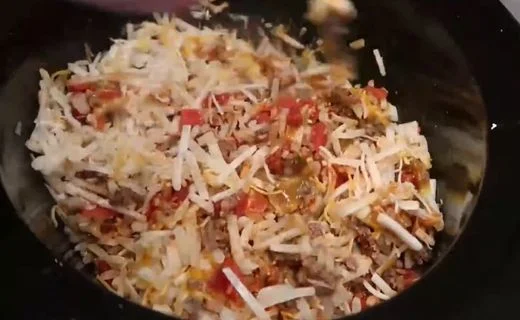 Add Cheese Soup and Mix