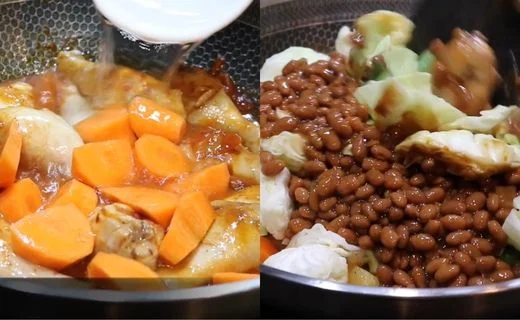 Add Remaining Vegetables and Beans