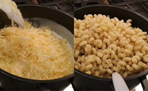 Add the Cheeses and Seasonings then Combine Everything