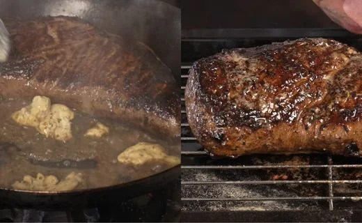 Butter Baste & Finish in the Oven