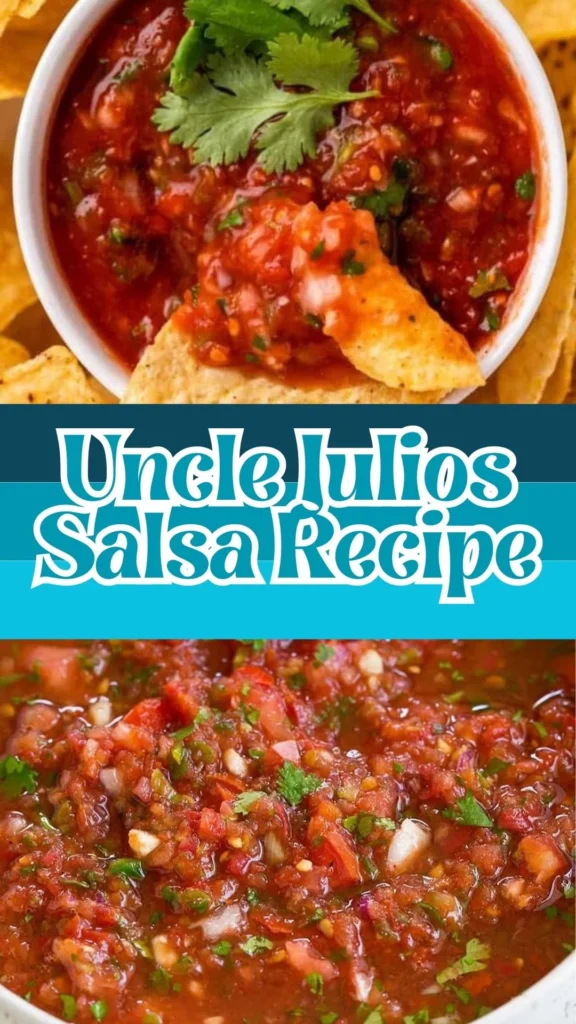 Copycat Uncle Julios Salsa Recipe