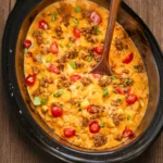 Crockpot Taco Hashbrown Casserole Recipe