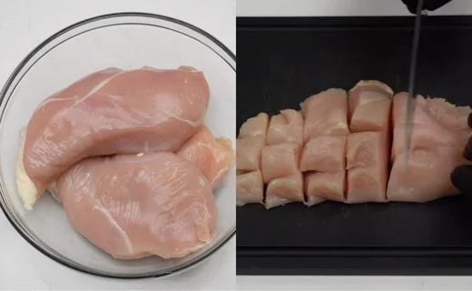 Cut the Chicken into Bite-Sized Pieces