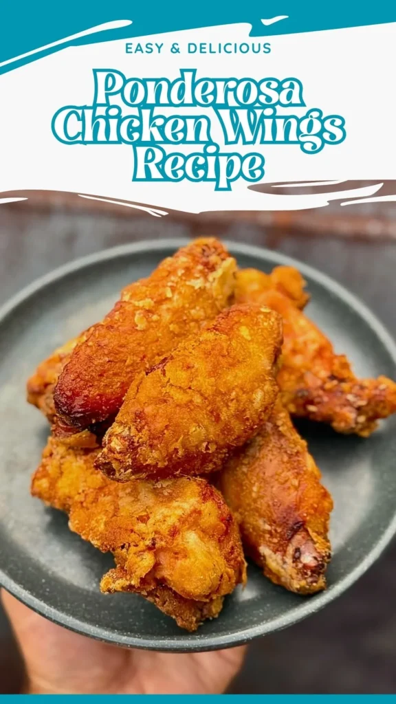 Delicious Ponderosa Chicken Wings