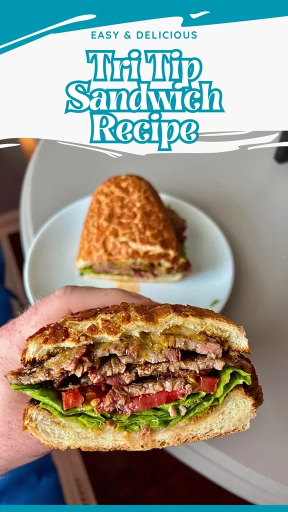Delicious Tri Tip Sandwich
