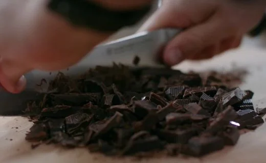 Fold in Hazelnuts and Chocolate