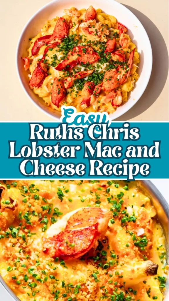 Homemade Ruths Chris Lobster Mac and Cheese
