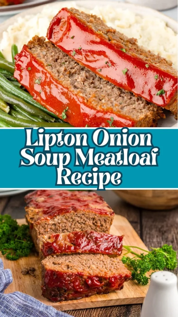 How to make Lipton Onion Soup Meatloaf