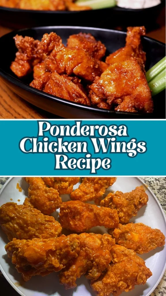 How to make Ponderosa Chicken Wings