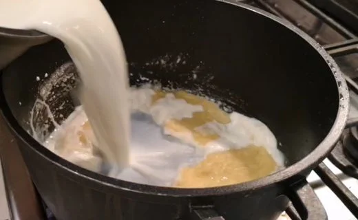 Make the Roux & Create the Béchamel (White Sauce)