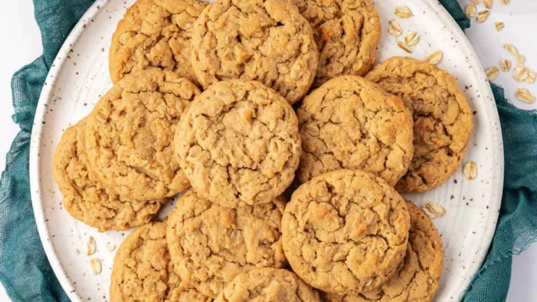 Oatmeal Peanut Butter Cookies Recipe