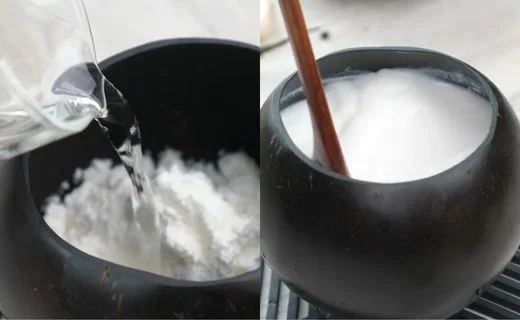 Prepare the Coconut Milk