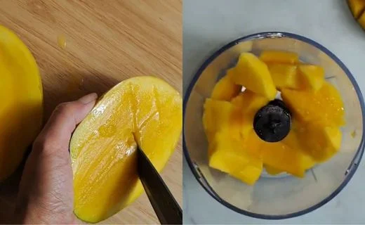 Prepare the Mango Puree