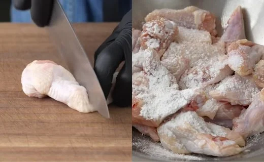 Prepare the Wings & Season and Dry