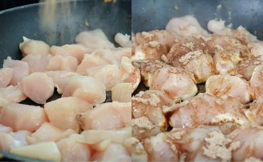 Sear the Chicken Pieces