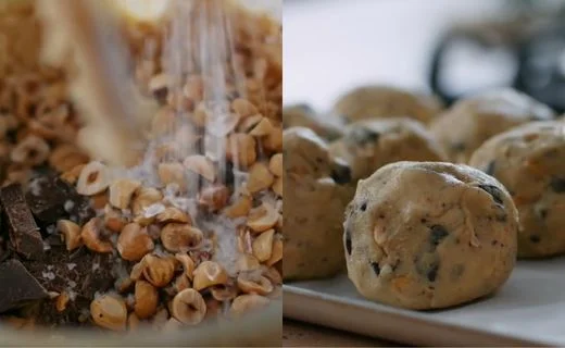 Shape and Freeze the Dough