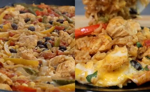 Simmer, Melt Cheese & Finish