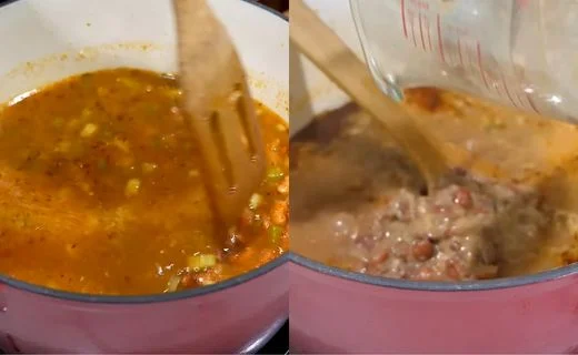 Simmer the Beans & Create Creamy Texture