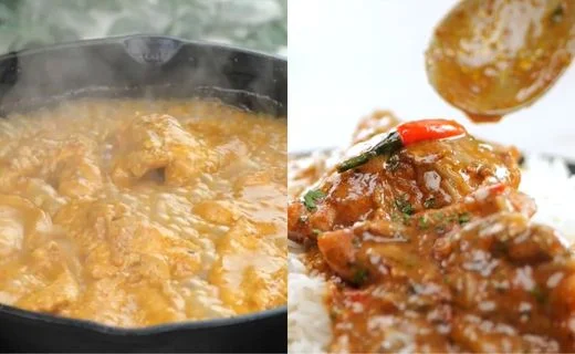 Thicken and Finish then Serve