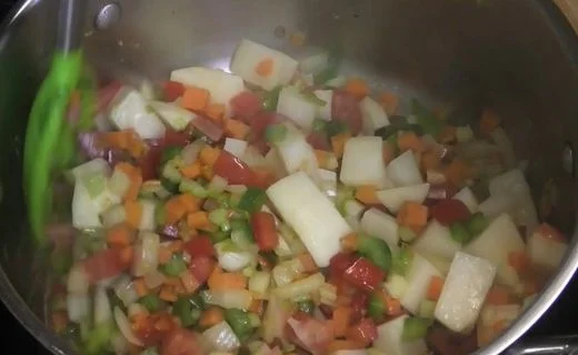 Add Tomato and Potato