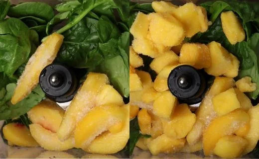 Add the Frozen Fruits