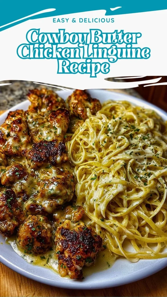 Copycat Cowboy Butter Chicken Linguine Recipe