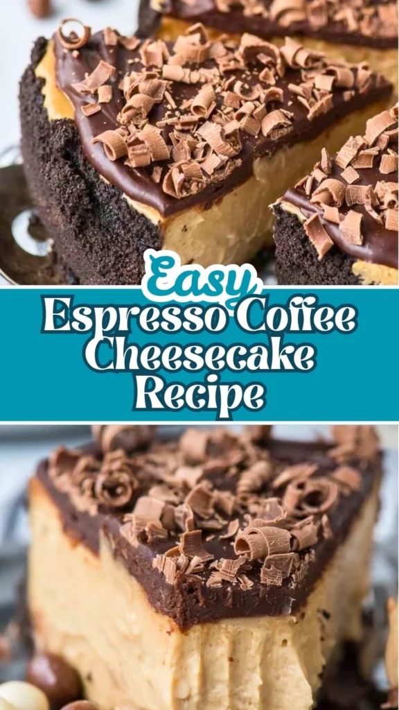 Copycat Espresso Coffee Cheesecake Recipe