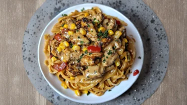 Cowboy Butter Chicken Linguine Recipe