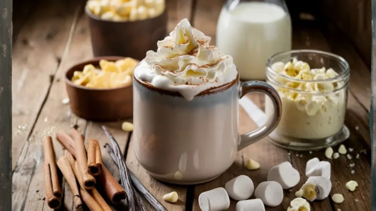Dunkin Donuts White Hot Chocolate Recipe