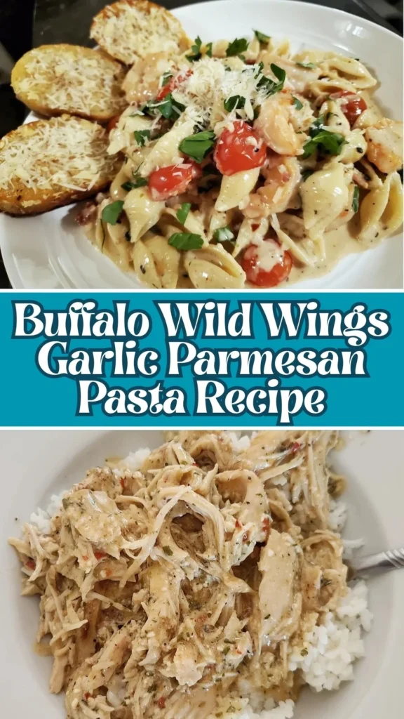 How to make Buffalo Wild Wings Garlic Parmesan Pasta