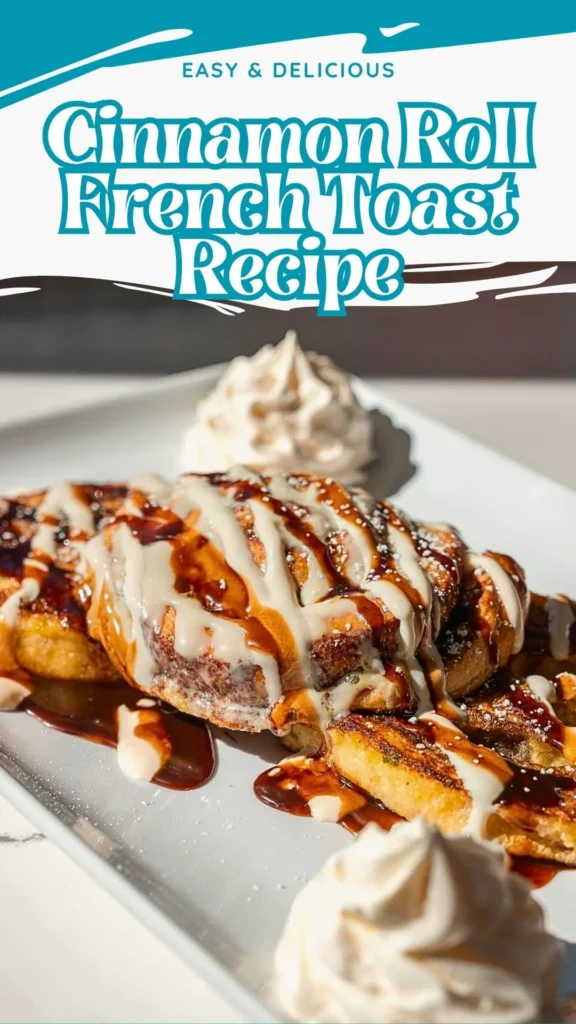 How to make Cinnamon Roll French Toast