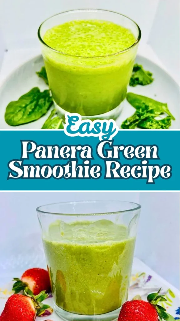 How to make Panera Green Smoothie