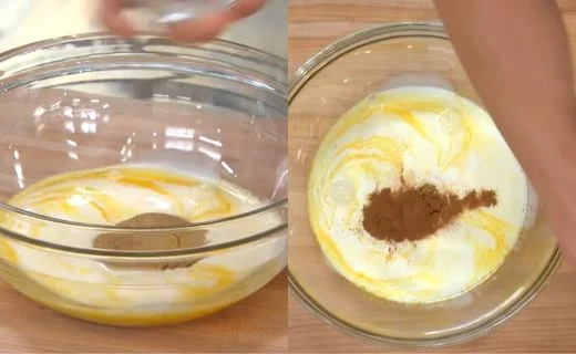 Make the Cinnamon Paste Filling