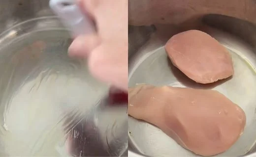 Prepare Your Slow Cooker & Add the Chicken