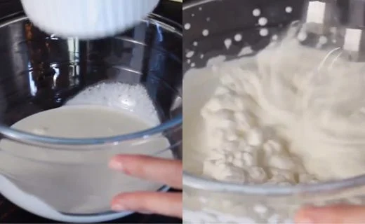 Prepare the Frozen Whipped Cream