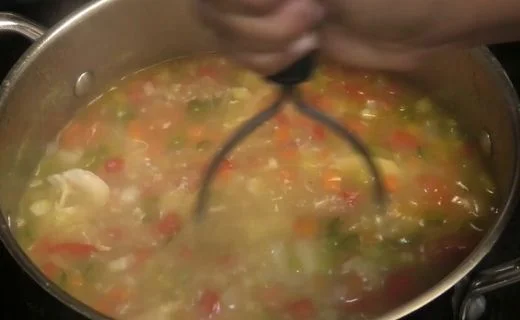 Shred the Chicken & Create Texture